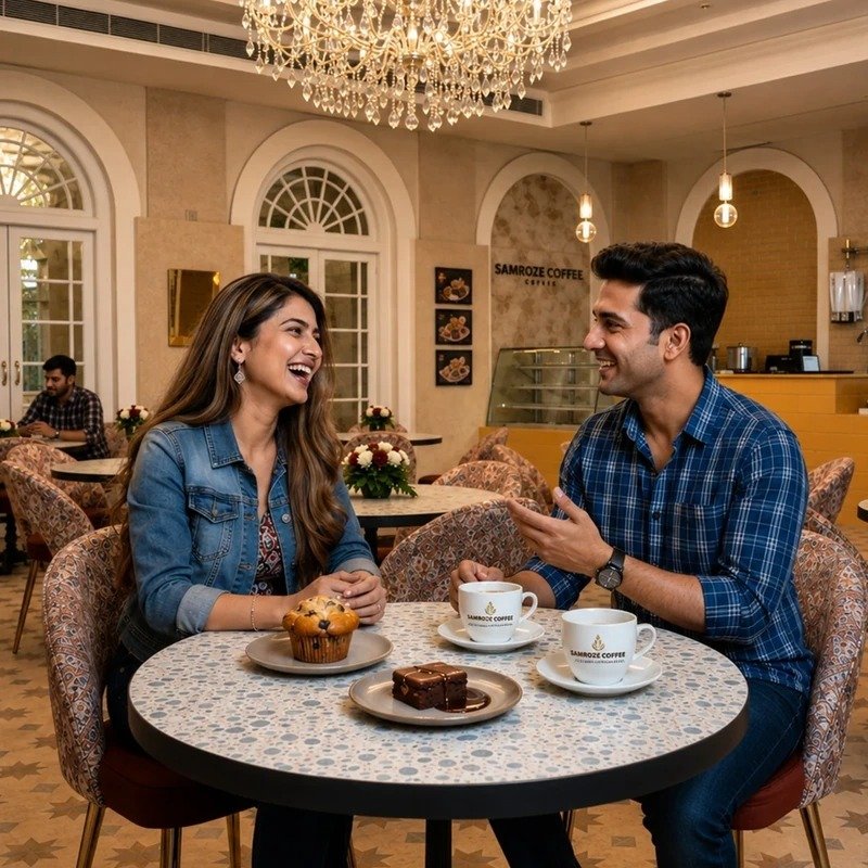 samroze coffee cafe